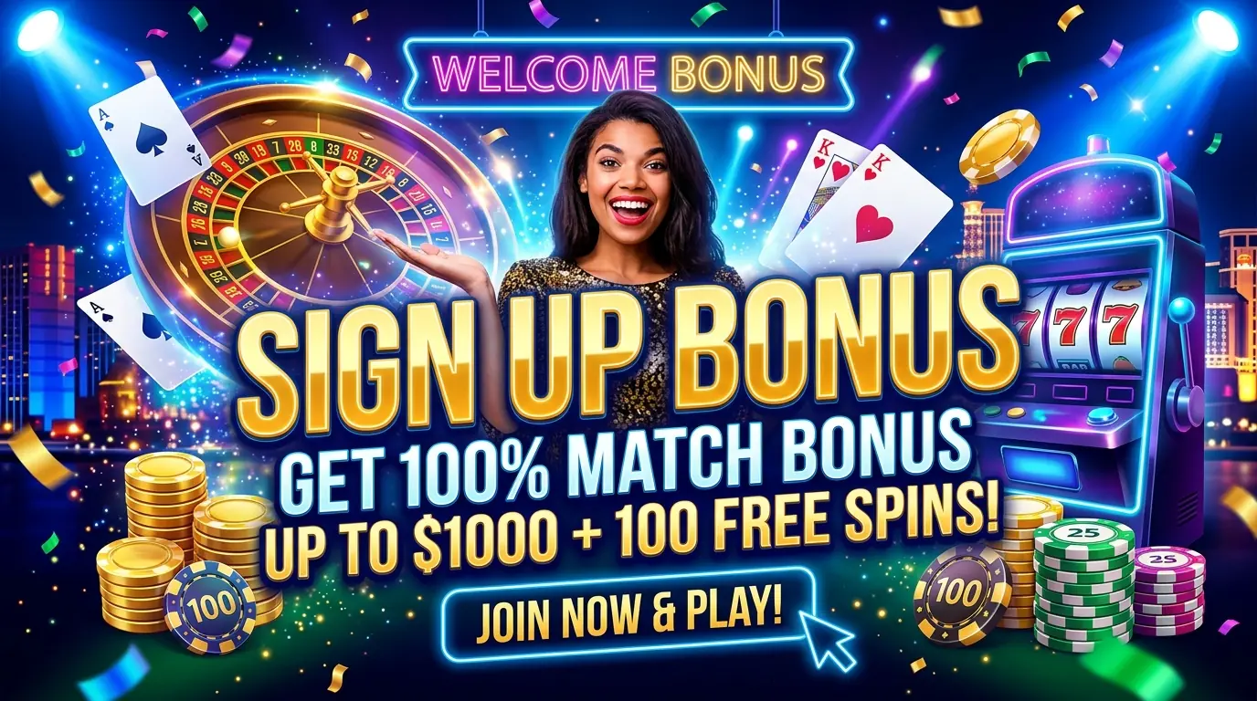 Sign up bonus Vbet casino